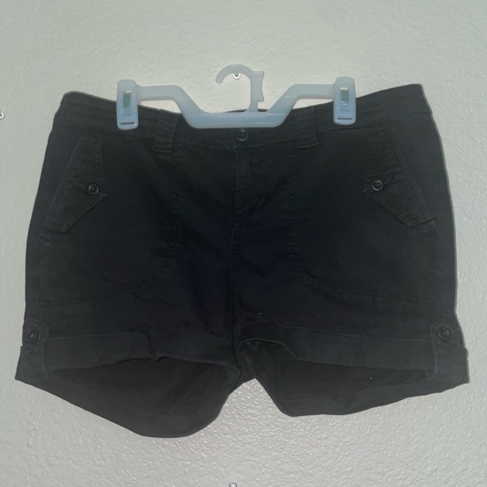 Torrid Black Cargo Shorts - size 14